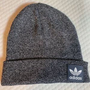 Gray adidas beanie